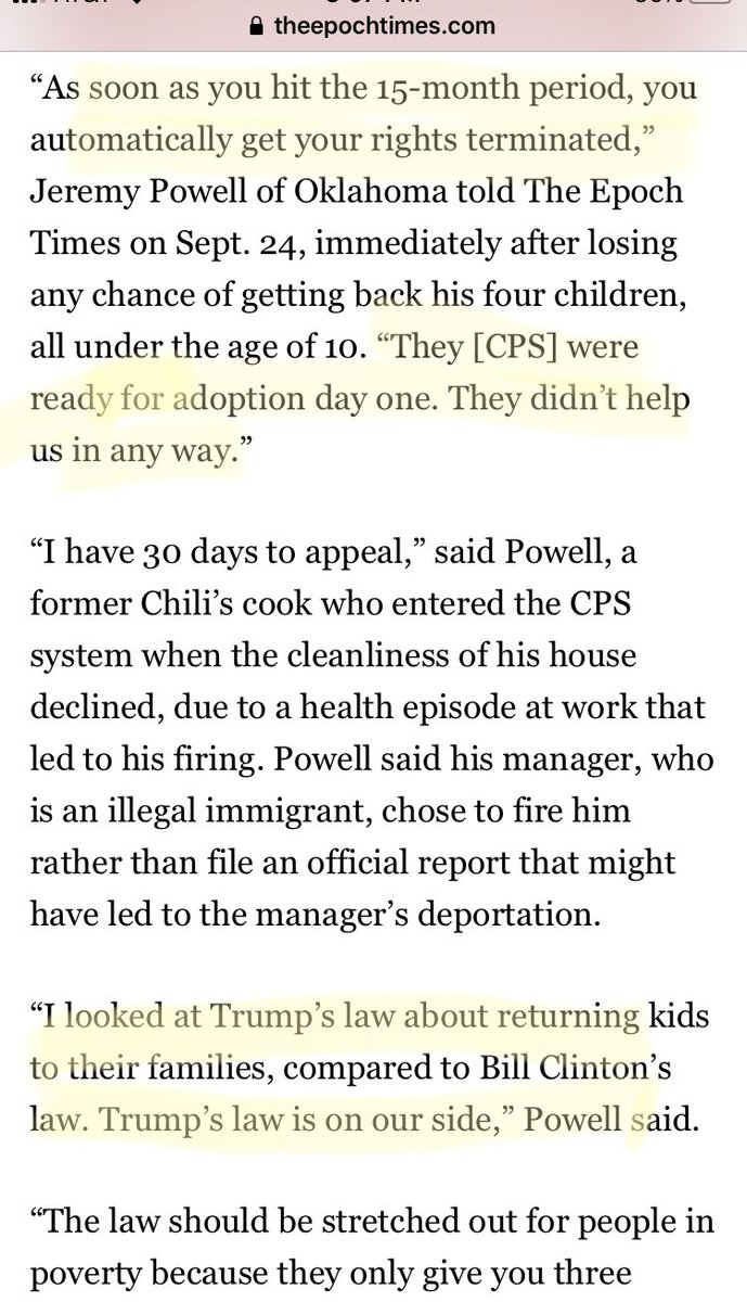 19) “It’s like the kids are cattle”...S/O to the  @EpochTimes for doing REAL journalism.