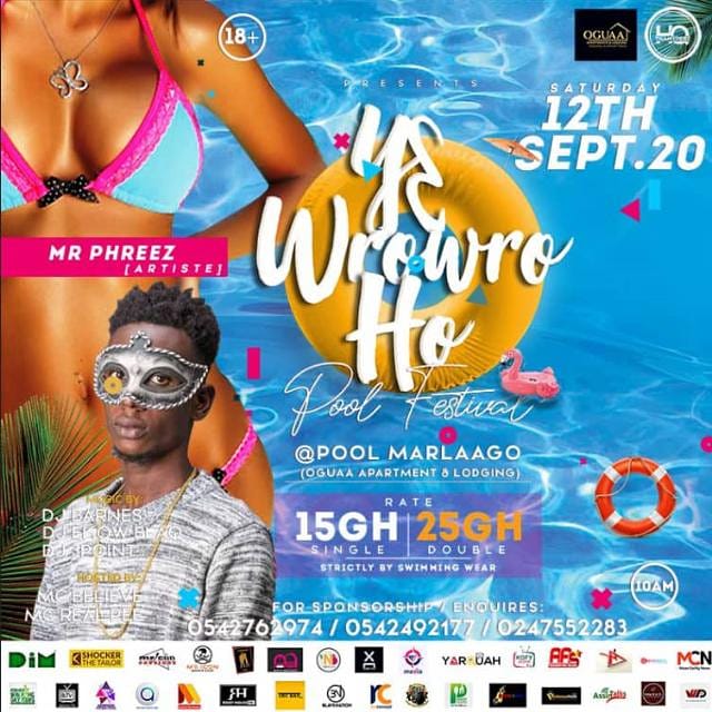 Assin_Talks's tweet photo. @MrPhreezAfrica performing live inside #PoolMarlaago 🤽🏊
#WeGlobal🌏
#TheTalksFromAssin📣 https://t.co/rlL6jZaiKF