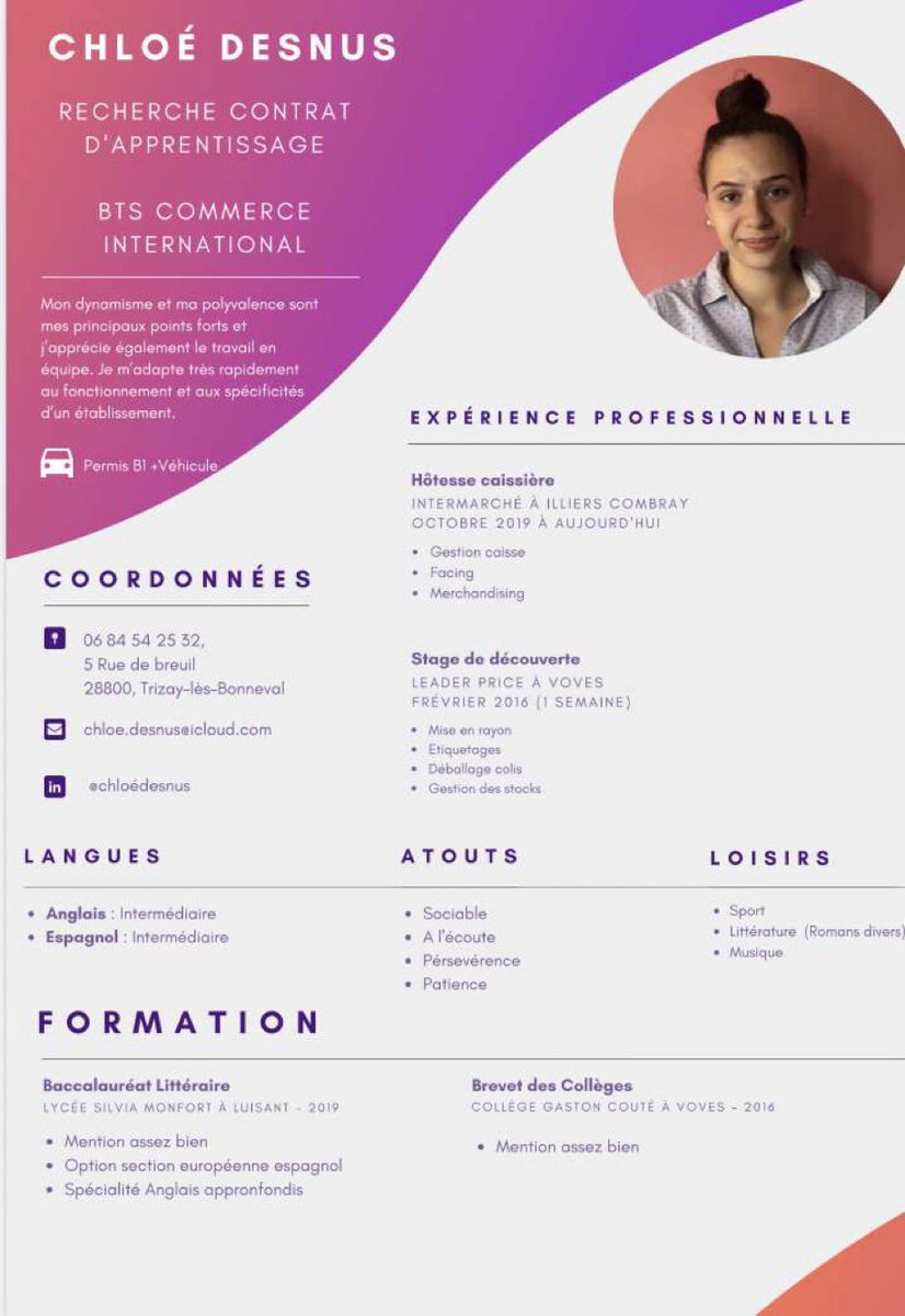 mauranechcls's tweet photo. Ma cousine recherche un BTS international, elle a appeler plus de 200 entreprises sans succès... Aidez la svp 🙏🏼 https://t.co/v5D0svDYcI