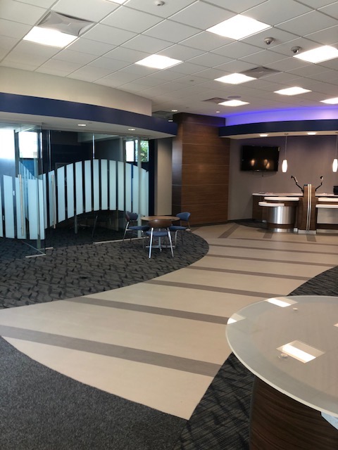 DavieConstNC's tweet photo. Another day &amp; another financial institution built by Davie Construction Co.! Here's a sneak peek at a credit union project in Charlotte. Comfortable, convenient &amp; clearly contemporary chic! #financialinstitutionconstruction #creditunionconstruction #buildmybank #daviedelivers https://t.co/eCIlmehBA3