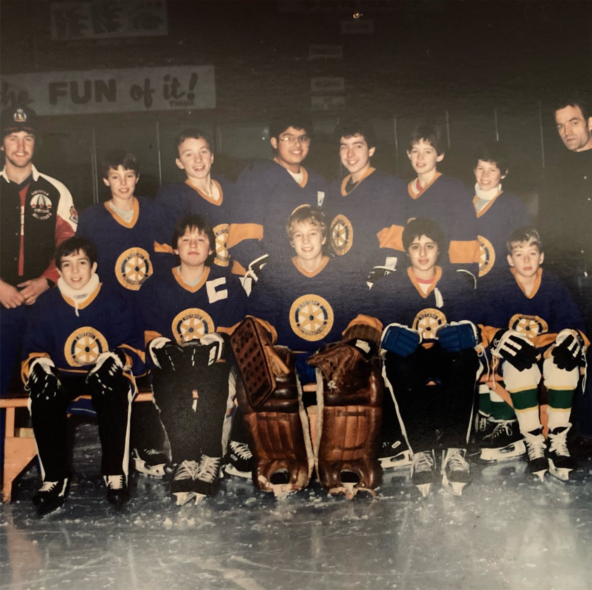 This pic is from Terrace BC Minor Hockey 1986. No one made it to The Show but many became successful in other fields including a F-18 fighter pilot, running a multimillion dollar business, and a police officer, to name a few. THANK YOU to volunteer coaches everywhere!