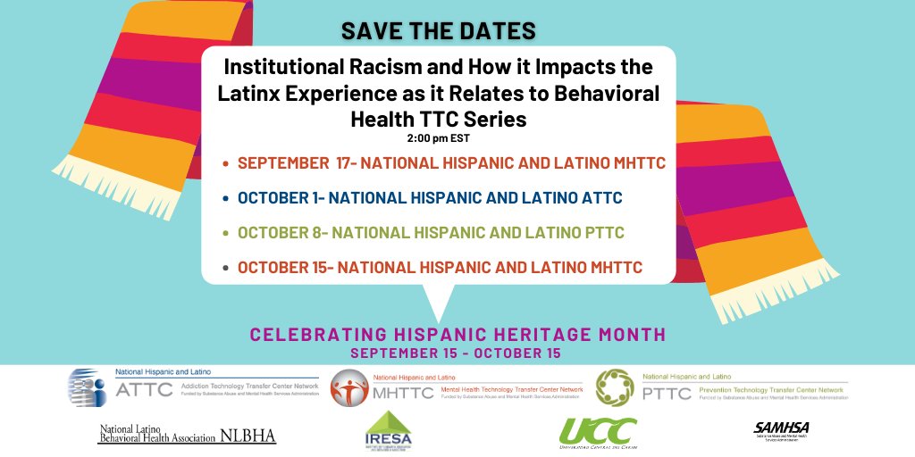 Join us for a 4-part series on Institutional Racism and How it Impacts the Latinx Experience as it Relates to Behavioral Health.