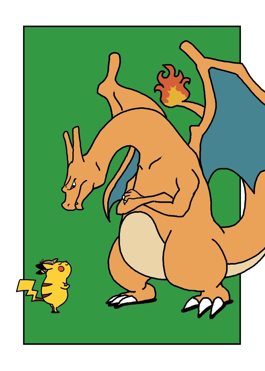 バケツ塗り 最近はベタ影以外は各パーツ一色で コウタロスwのイラスト