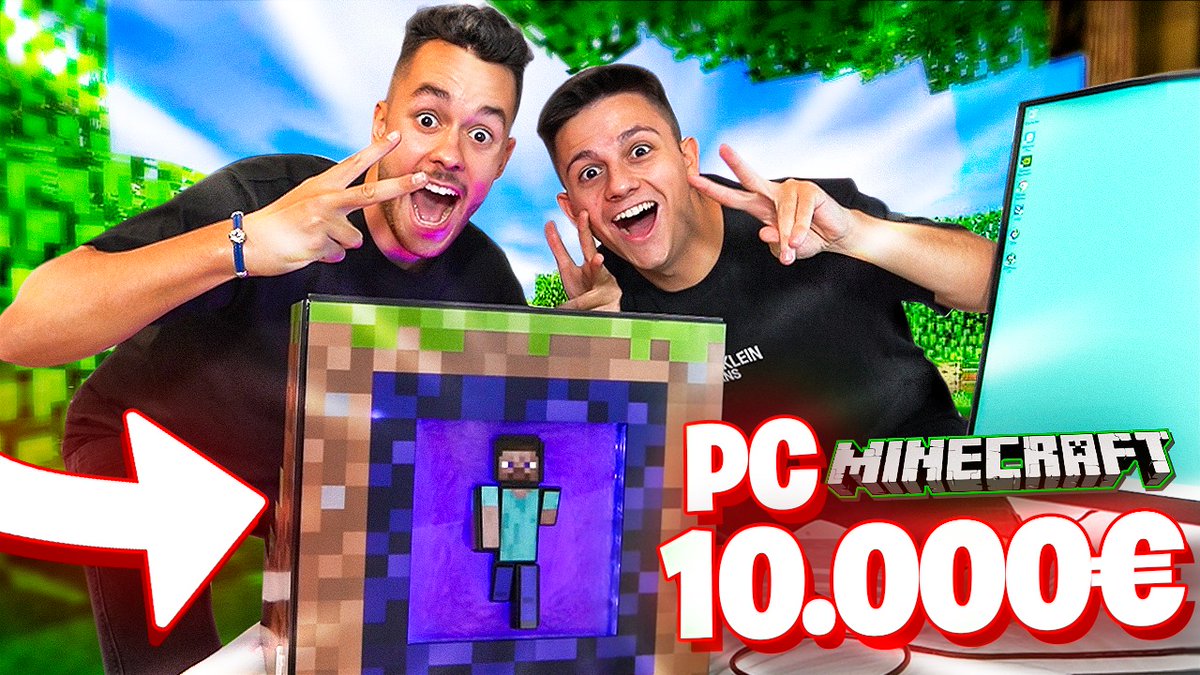TheGrefg's tweet photo. #NewVIDEO con SORTEO INCLUÍDO!!

🎁💚 EL PC DE MINECRAFT DE 10.000€ 💚🎁

Increíble trabajo a manos de @nategentile7 y gracias a @aorus_es por hacerlo posible! <3

RT y MUCHA SUERTE!! https://t.co/rwwynbiBCO https://t.co/EQ5WZrffdn