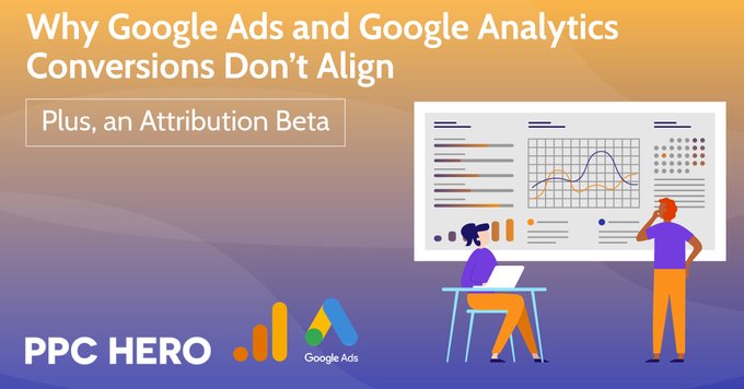 Learn the differences between Google Ads and Google Analytics conversion tracking and why they do not match. #ppc #ppcchat 

ppchero.com/why-google-ads…
