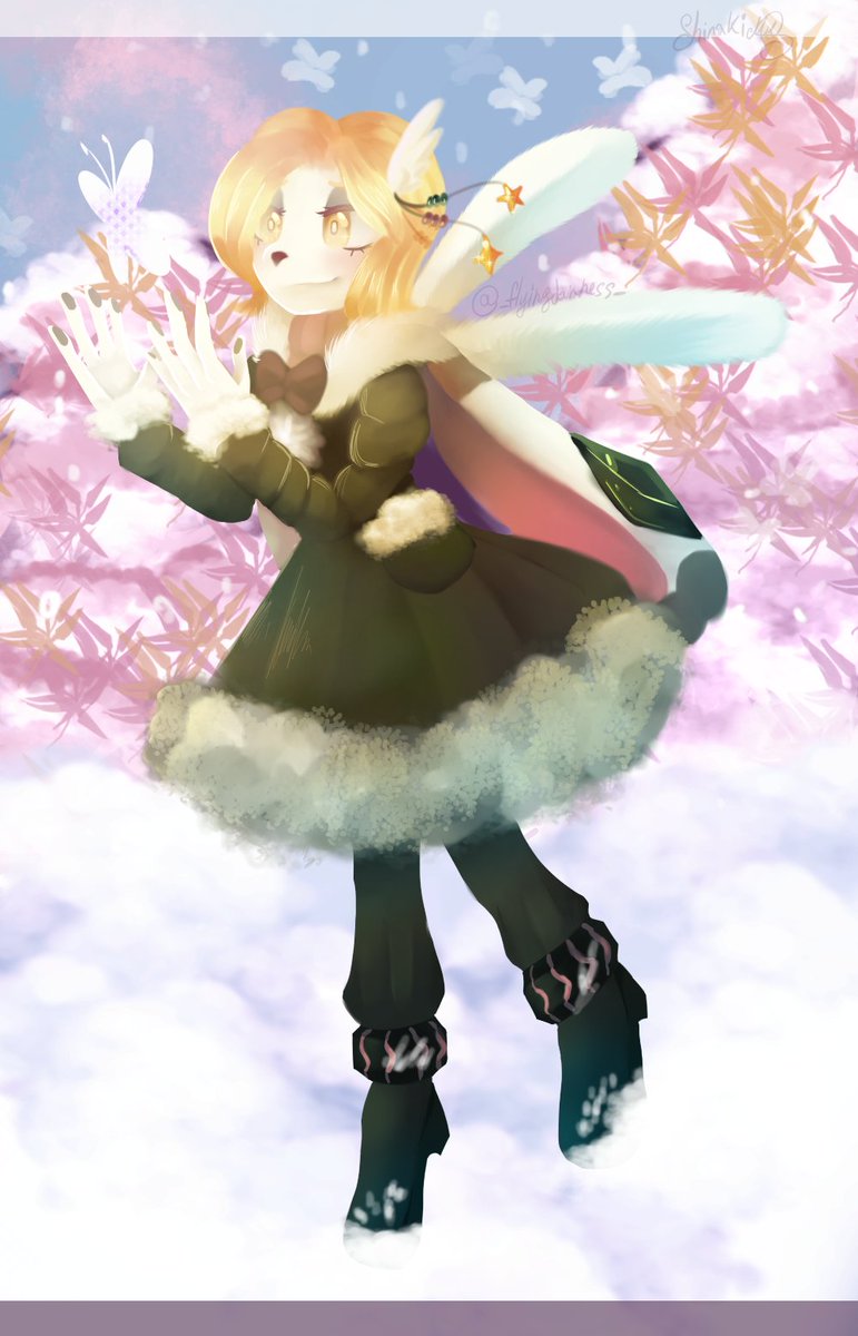 MirashaAoke's tweet photo. #Crystallization #Hilaria_Hapri #MagicWinter #NewWorld #Angel #Digital #Krita
My character's concept art. Hilaria is a cute rabbit and healer. Winter art, even if it's a long way to winter. https://t.co/8aHcKtBTe6