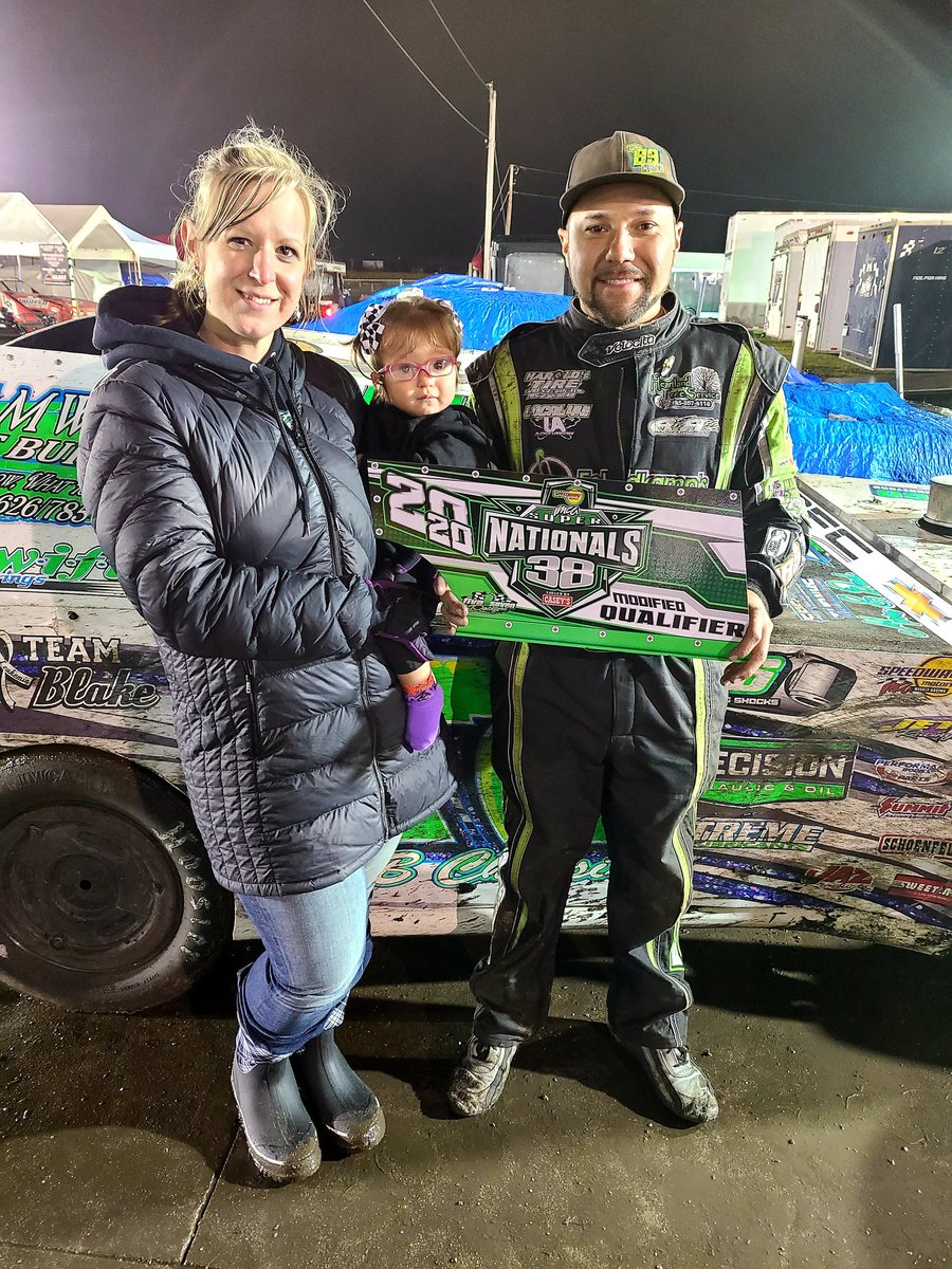 Locked it in on night one! Next up for us will be the Race of Champions, Fast Shafts All Star Invitational and Saturdays Big Dance!! #sbchassis #imca #SN2020 #boone