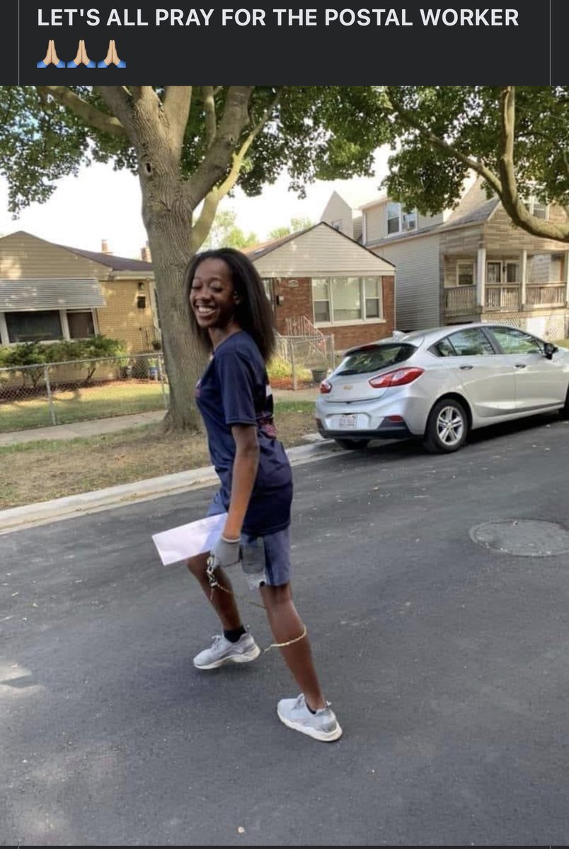 Hersoles23's tweet photo. Pray  🙏🏽 For my Fellow Postal Worker Plz! She Was Shot Yesterday in Chicago... #postal #postalstrong https://t.co/82F7X2NHje