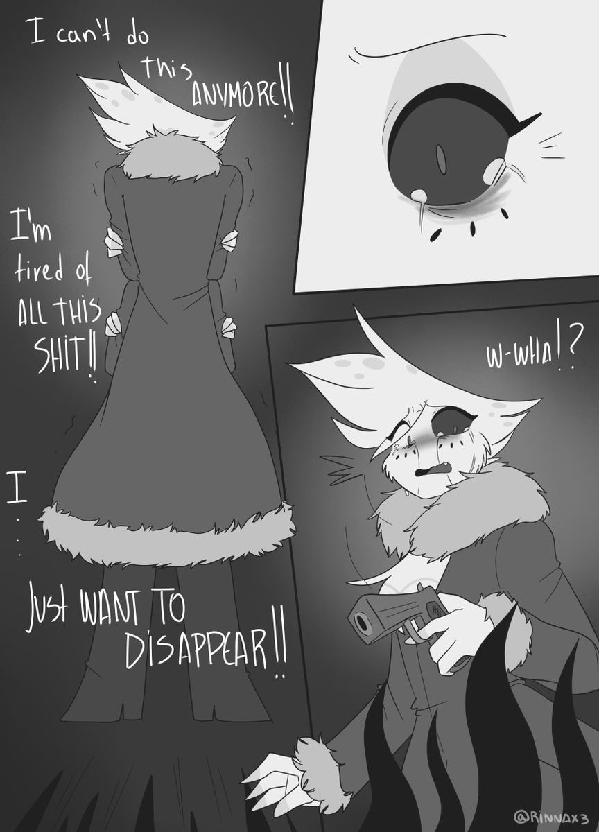 Rinnax3's tweet photo. "Talk with me" page 67 to 69
color by 
@misakiing_

#radiodust #HazbinHotel https://t.co/aw61oONLvq
