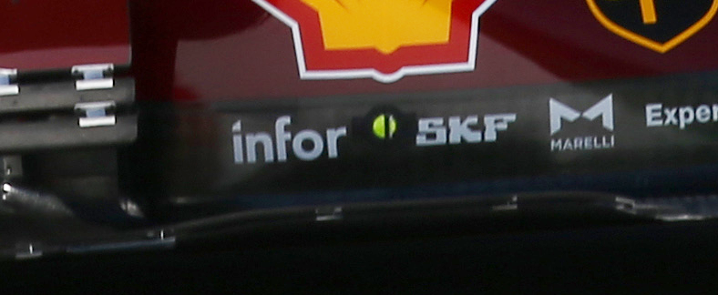 Dopo i problemi riscontrati a Spa, invece, Ferrari ha leggermente modificato (già a Monza) la zona in cui viene inserito il jack per effettuare il rifornimento del serbatoio dell'aria  #TuscanGP