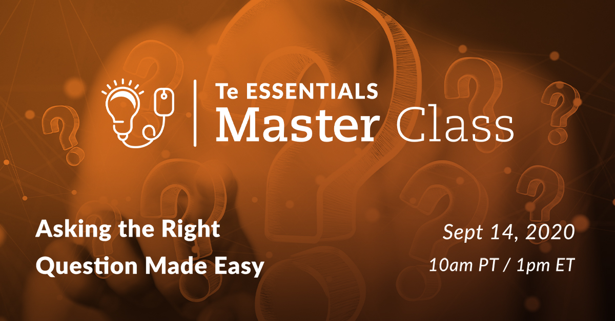 thoughtxchng's tweet photo. We’ve run a few exchanges 😉 and we know that when you ask the right question you get better participation & the best answers. Join us Monday morning for a #TeMasterClass to learn how to write a great question & make your exchange process more effective https://t.co/pTCCsnAlx5 https://t.co/KnLhtP8aUn