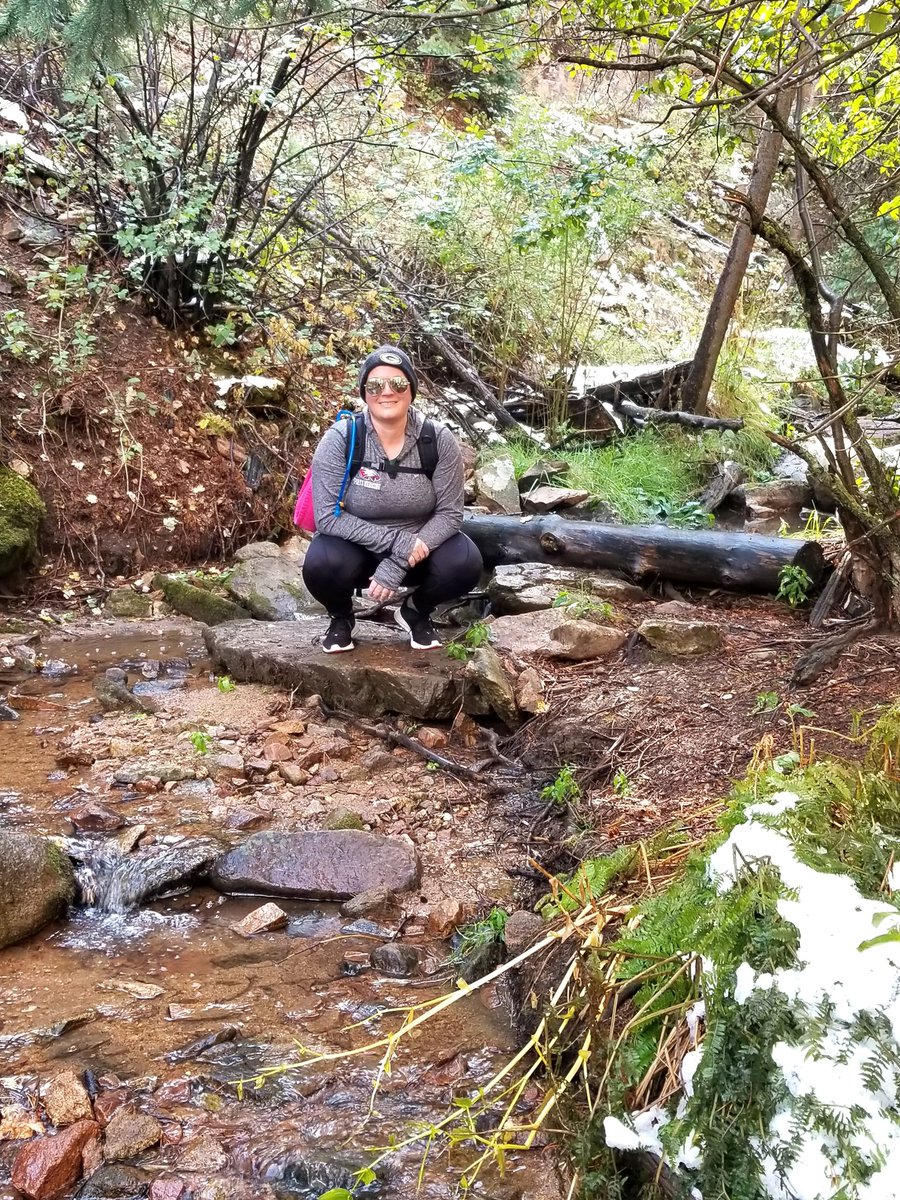 chencrew04's tweet photo. On Fridays, we hike! Such a beautiful hike this week! Perfect weather! Upper Maxwell Falls, part 1! 3.5 miles✔ #chencrew #hike #uppermaxwellfalls #getoutdoors #exercise #geterdone💪 #noexcuses🚫 #consistency #doitforyourdamnself #stayinyourlane #nofilter #colorado #coloradolife https://t.co/CMsMgJ7Ttp