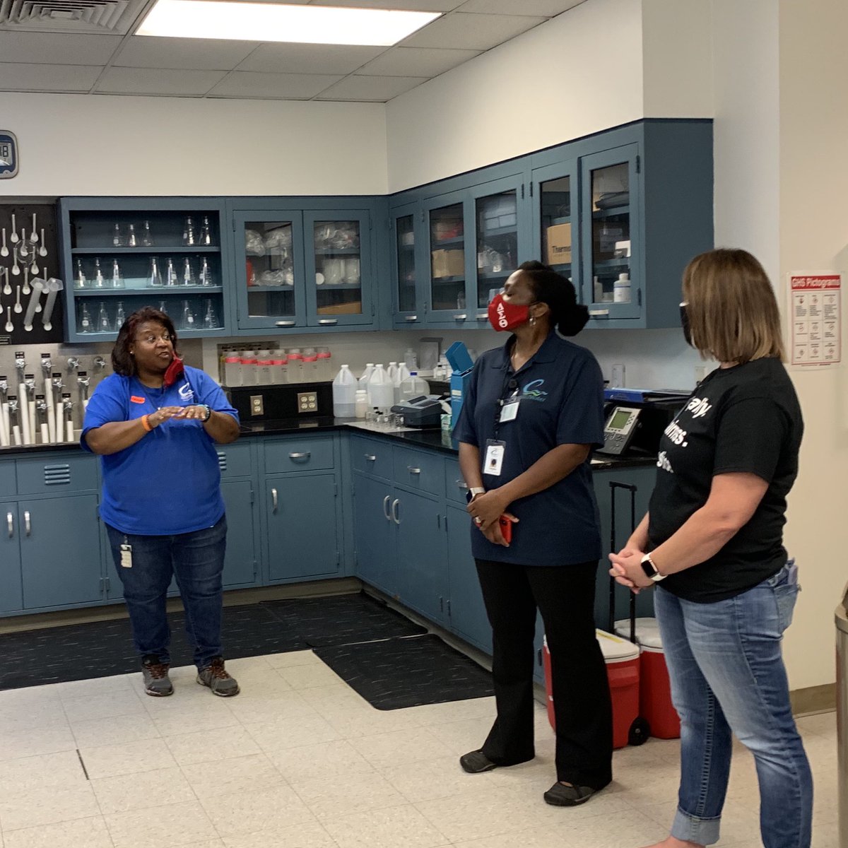 blustream's tweet photo. Had the pleasure of giving a field trip to two of @CARKW newest employees today. I love seeing the passion our employees have for what they do! #doingARpart #weareCAW https://t.co/yBjsBybavP