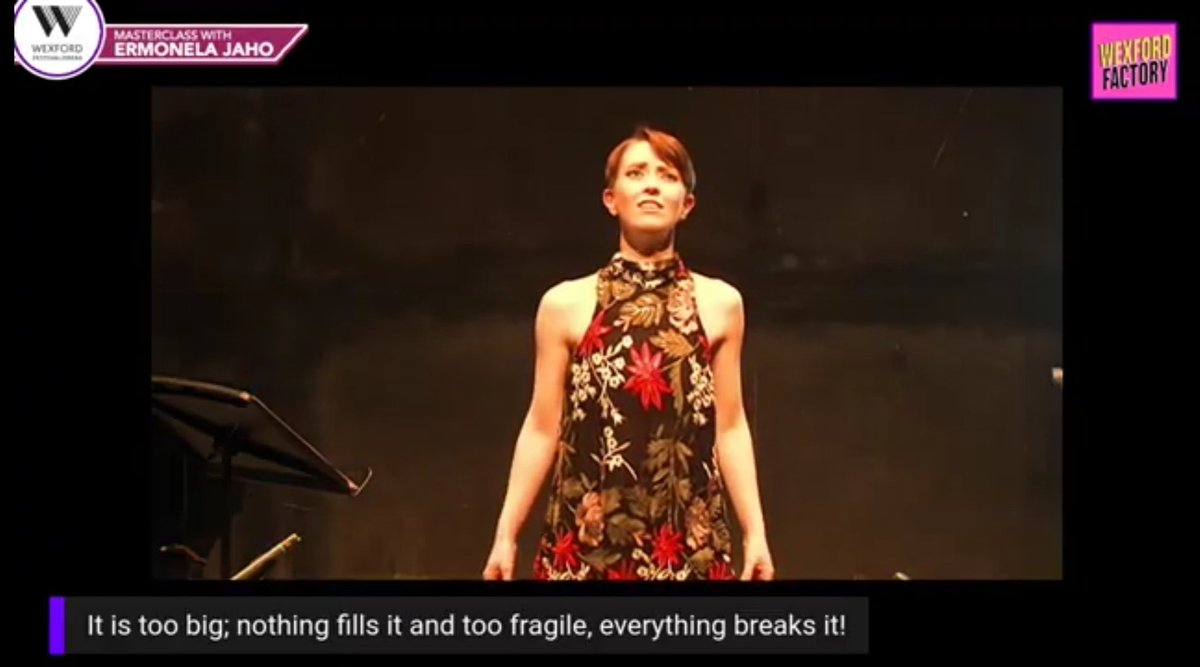 Sarah_Richmond_'s tweet photo. Thank you SO much @wexfordopera for this amazing opportunity with the stunning artist @ErmonelaJaho #goosebumps #mezzo #singfromthesoul the whole masterclass is on YouTube 🎶💐 https://t.co/HJxVvwNTdS