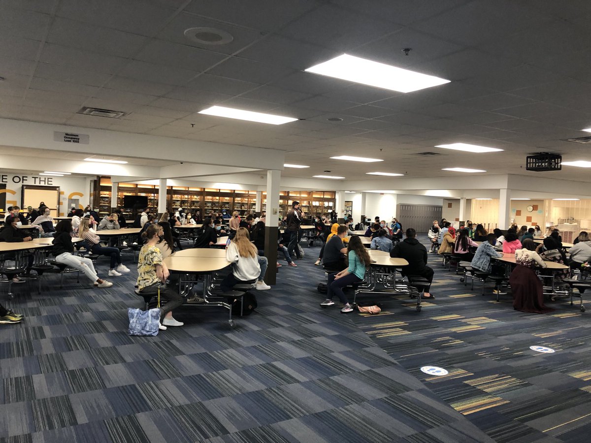 It was AWESOME having students back in the building this week. Cohort A kids, see you again Monday. Cohort B—see you Tuesday!  8am, classes begin. Let’s go, Eagles!