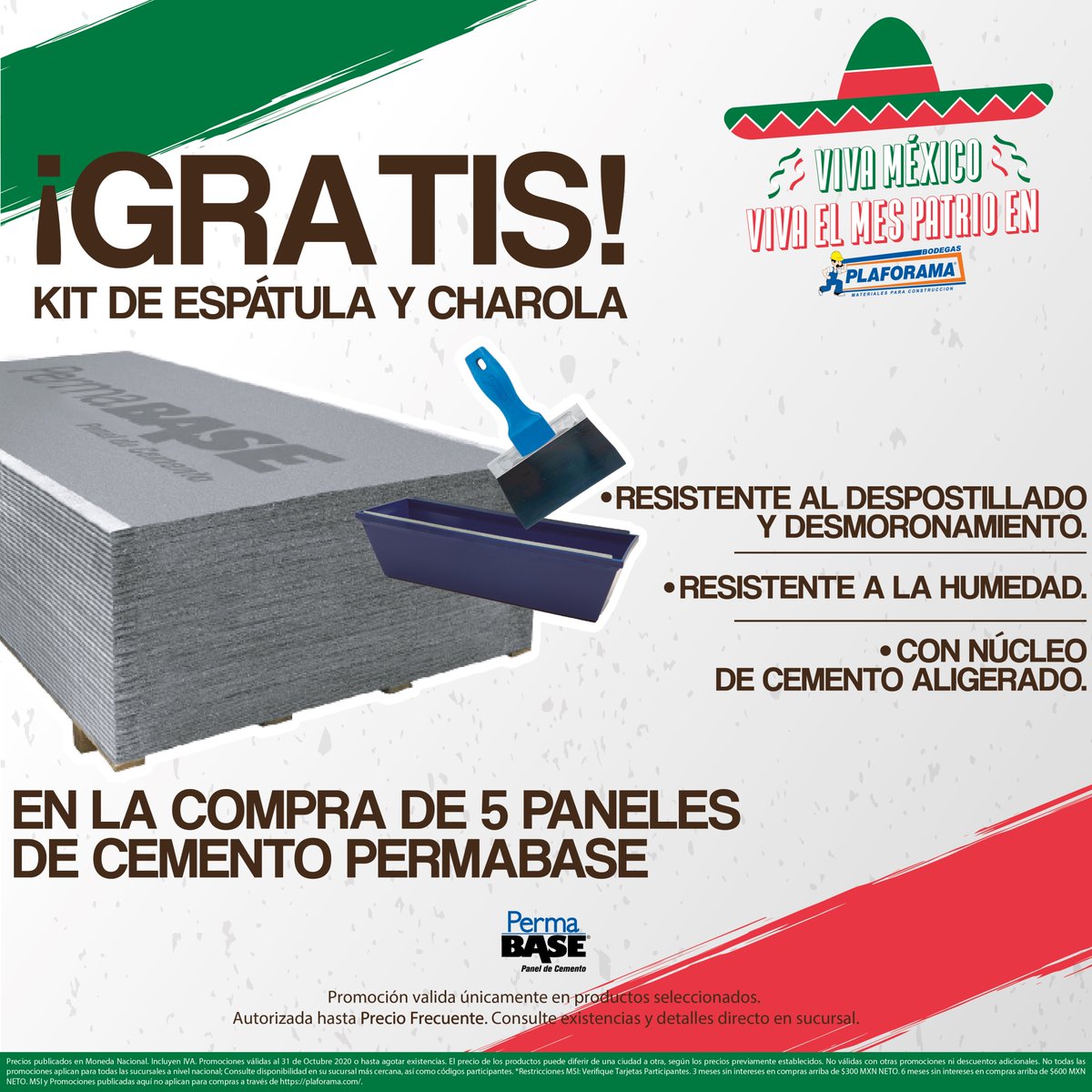 plaforama's tweet photo. Aprovecha nuestra promoción de #PermaBase nuestras sucursales #Plaforama👍👷♂️ #CDMX
Entra y localiza la sucursal más cercana a ti.
🖥▸ https://t.co/LUZZeCzcRe https://t.co/iayQP0n6Xc