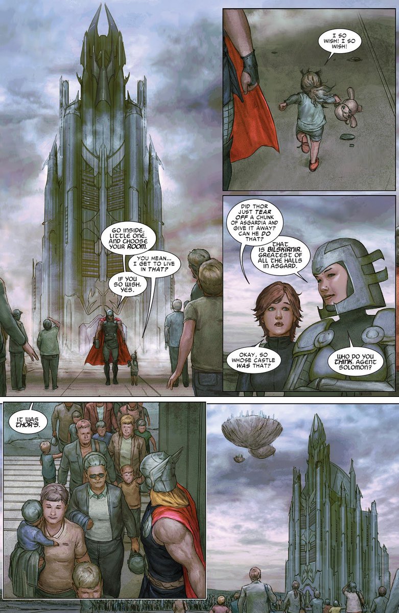 THOR IS SELFISH? I THINK NOTThe people of Broxton left in complete ruins with only the cloths on their backs. They thought all hope was lost, Thor took the GREATEST castle Asgard had to offer for the citizens of Broxton to occupy.. ALL THEIR NEEDS & WANTS WAS TAKEN CARE OF! WOW