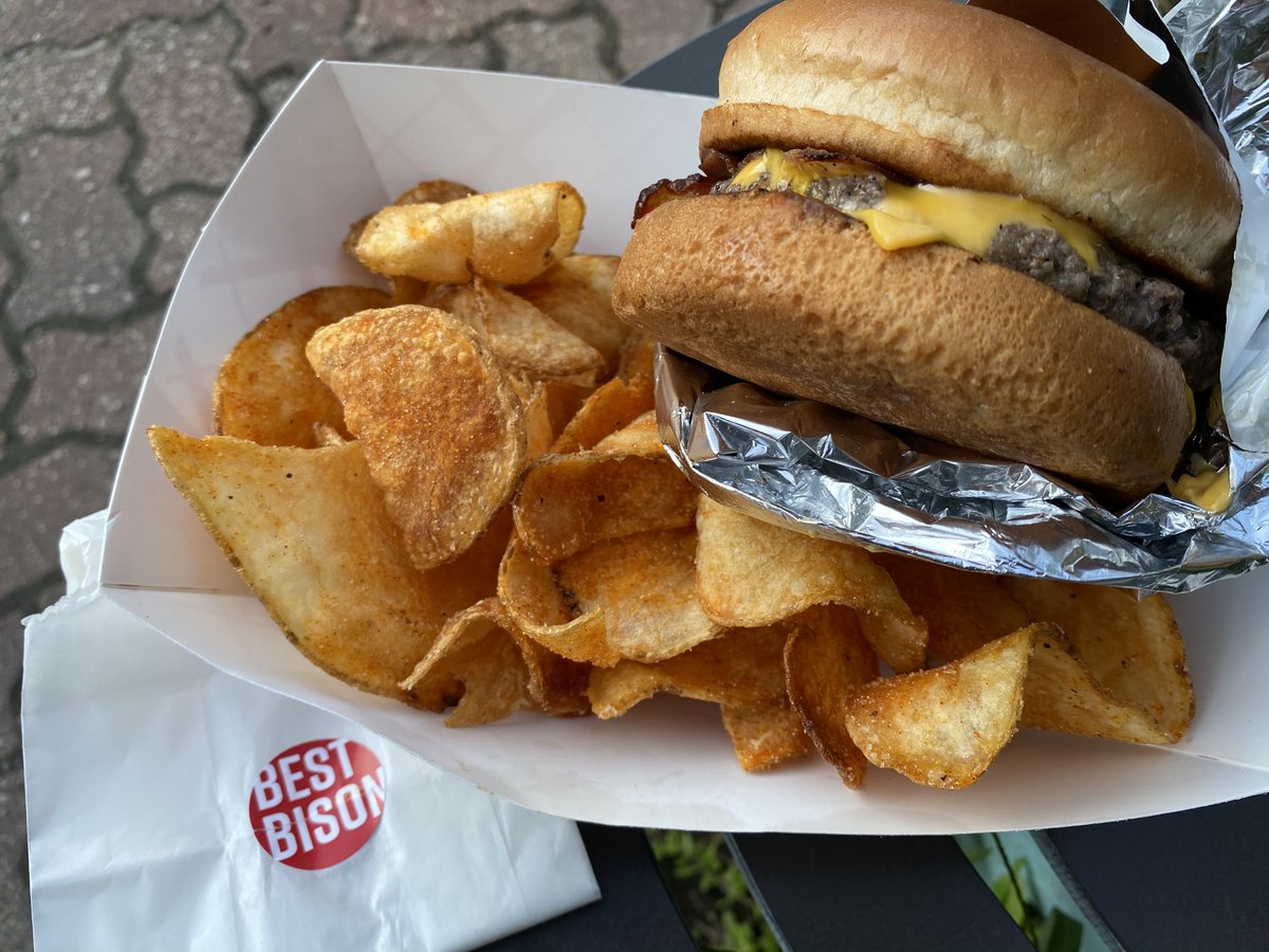 BestBison's tweet photo. Join Best Bison for Lunch!  Park 120 Apartments (120th &amp; Q St) Saturday, Sept 12th 11am to 2pm - If you haven't tried our Philly now is your chance - It is new to our FT Menu!  #bestbison #bestbisonfoodtruck #bisonburger https://t.co/7YKBSngL6P