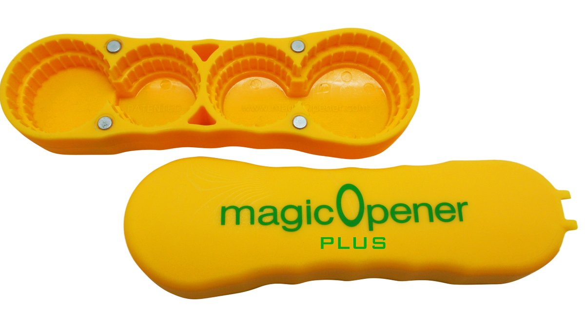 MagicOpener's tweet photo. Easily opens most large plastic caps, like those found on Gatorade bottles.
Available on https://t.co/Ss1Nf8sT6n
HAPPY OPENING!

#MagicOpener #easyopener #BottleOpener #CanOpener #Innovative #Arthritis #Product #musthave #Amazonmusthave https://t.co/q8G6Ny61TT