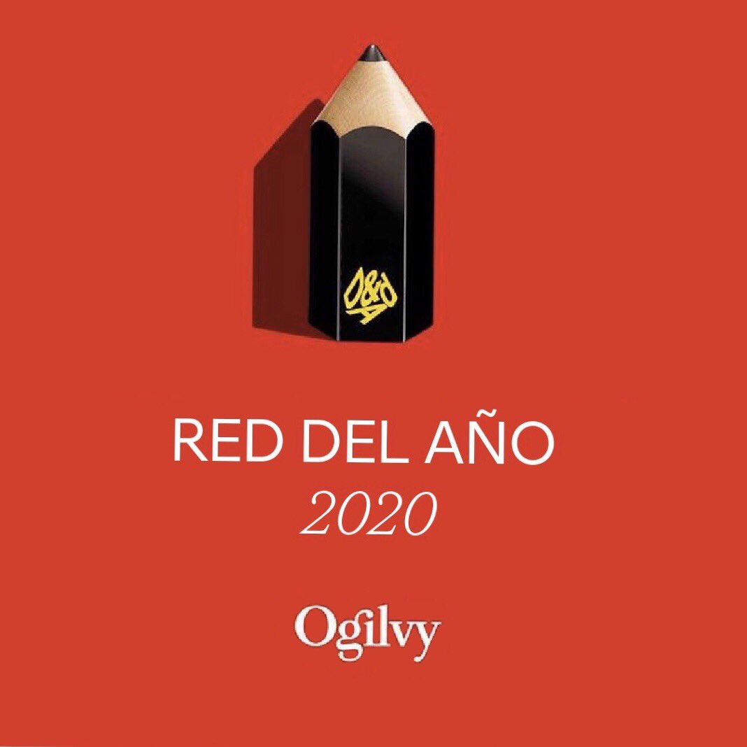 🎉Red del Año en el <a href="/dandad/">D&AD</a>🎉

Es el 2° premio a Red del Año que recibe Ogilvy en este 2020, tras haber conquistado este honor en The One Show en junio.

#Ogilvy #dandad #WeMakeBrandsMatter