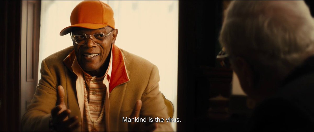 definitely one of the most interesting villains, played by samuel l jackson with an adorable lisp. i mean the ecofascist sentiment aged like fine wine, i've literally seen tweets and facebook comments with these words in the past year