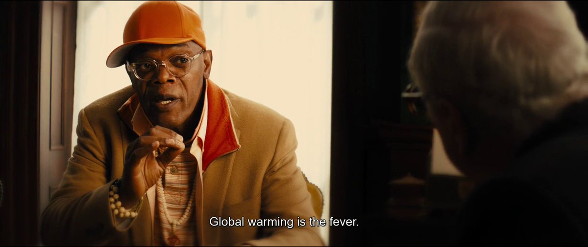 definitely one of the most interesting villains, played by samuel l jackson with an adorable lisp. i mean the ecofascist sentiment aged like fine wine, i've literally seen tweets and facebook comments with these words in the past year