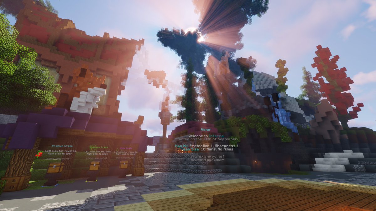 ViperMC's tweet photo. Infernal 2.0's SOTW is in 1 hour! In celebration, we will be giving away the following:

• 1 Pyro Rank
• 1 Inferno Rank
• 10 2.0 Crate Keys
• 10 Partner Packages

Follow us, Retweet, and Like this tweet to enter. Good luck and see you all soon! 🐍 https://t.co/magvlWPSTQ