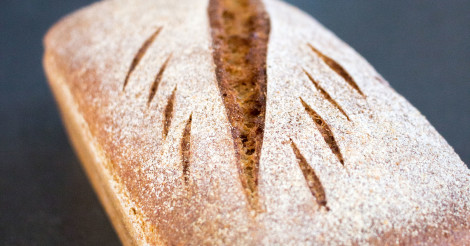 TaborBread's tweet photo. 100% Einkorn. einkorn flour, natural starter, sea salt   *contains wheat https://t.co/X4sHrozfwH