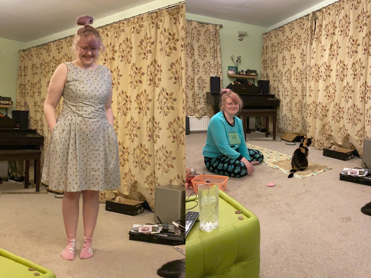 zigazoster's tweet photo. Was inspired by @AngelaBarnes and made a dress
The cats have proven to have a sixth sense for where I am currently working https://t.co/kYC11h2jP0