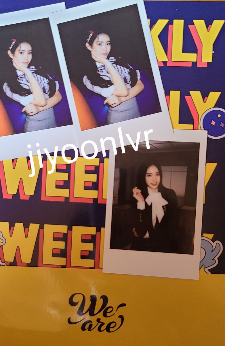 WTT

have: jaehee ver a x2, zoa ver a, soojin ver b, monday ver b, monday pola x2, zoa pola

want : in replies 

#weeeklyphotocard #weeekly
#weeeklywtt #weeeklytrade #jiyoon #jaehee #monday #soojin #soeun #jihan #zoa