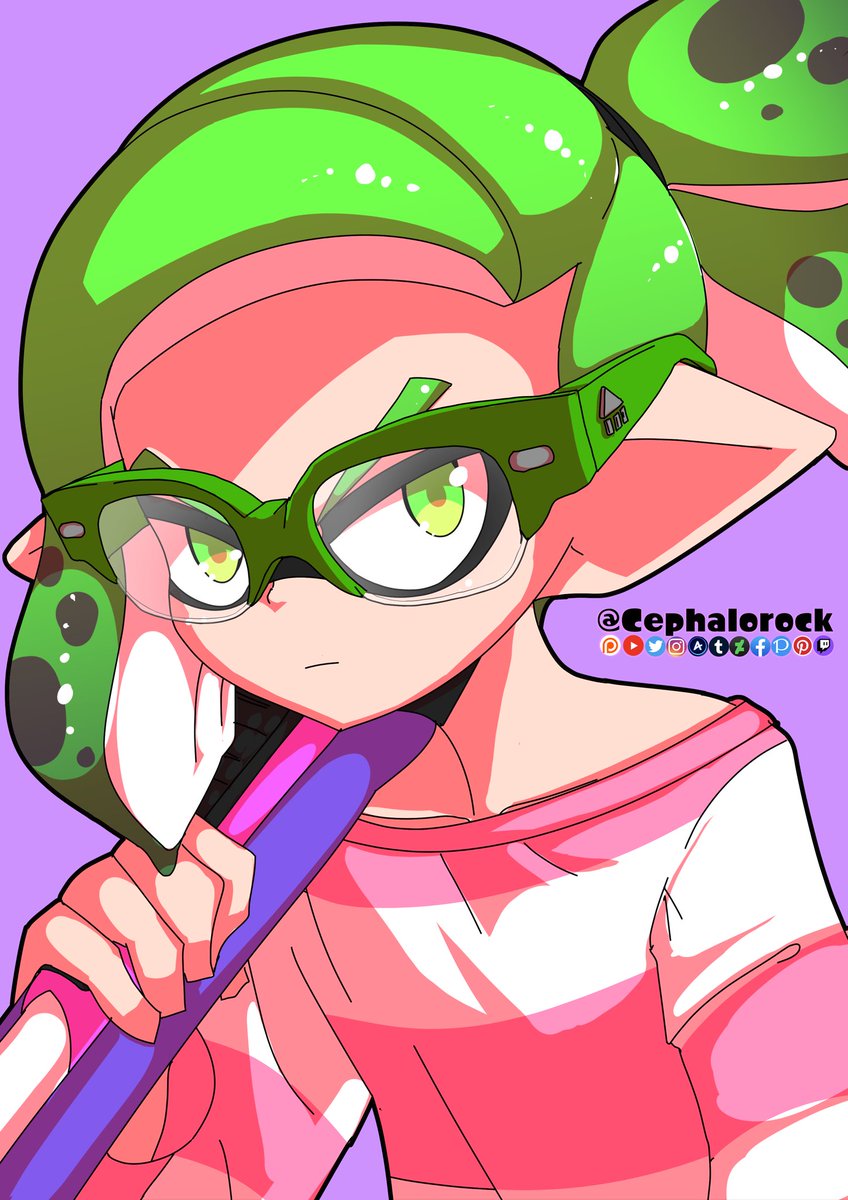 Splatoon 2 Fanart Inkling Boy hassuttelia