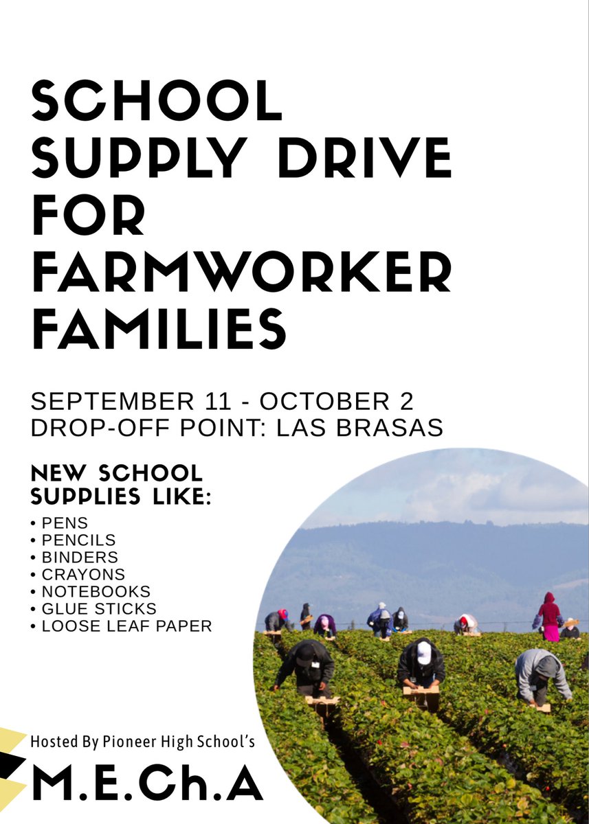 mecha_phs's tweet photo. We’re hosting a school supply drive! Please consider donating some supplies. https://t.co/jBIolSOIb9