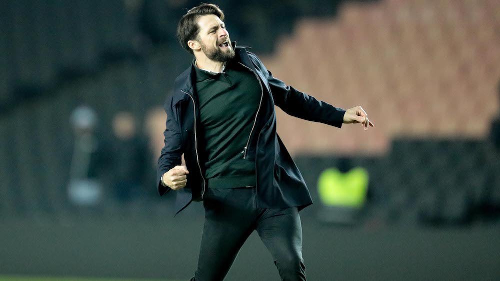 AdzjoMK's tweet photo. Arrival of this man, could easily be one for a future #DonsDay really believe he will take this club forward! https://t.co/jxA9CW5nlg