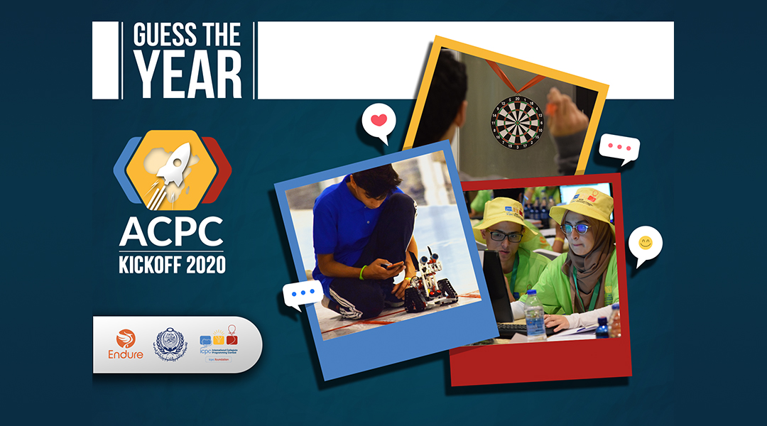 ACPCNews's tweet photo. Let's see the real ACPCers
Can you guess which ACPC year is this photo from😎
Winner will move to the next level!
Don't forget to register at #ACPC2020 Kickoff through the following link
https://t.co/rxky9tzOAo
#Think_Create_Solve
#ACPC_Kickoff
#Challenge_your_mind
#Go_Coders https://t.co/7862ncsJOy