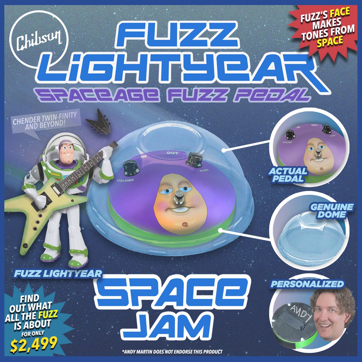 ChibsonUSA's tweet photo. Face The Music 

#chibson #chibsunday #guitarmemes #guitarjokes #guitarist #guitarporn #fuzzface #fuzzpedal #fuzzlightyear #spacejam #pedalboardoftheday #pedalporn #pedalboard #gearporn #guitsrsofinstagram #guitarstagram #gearybusey #gearnerd #guitarist #onlyachibsonisgoodenough https://t.co/6BxT4Mj7MN