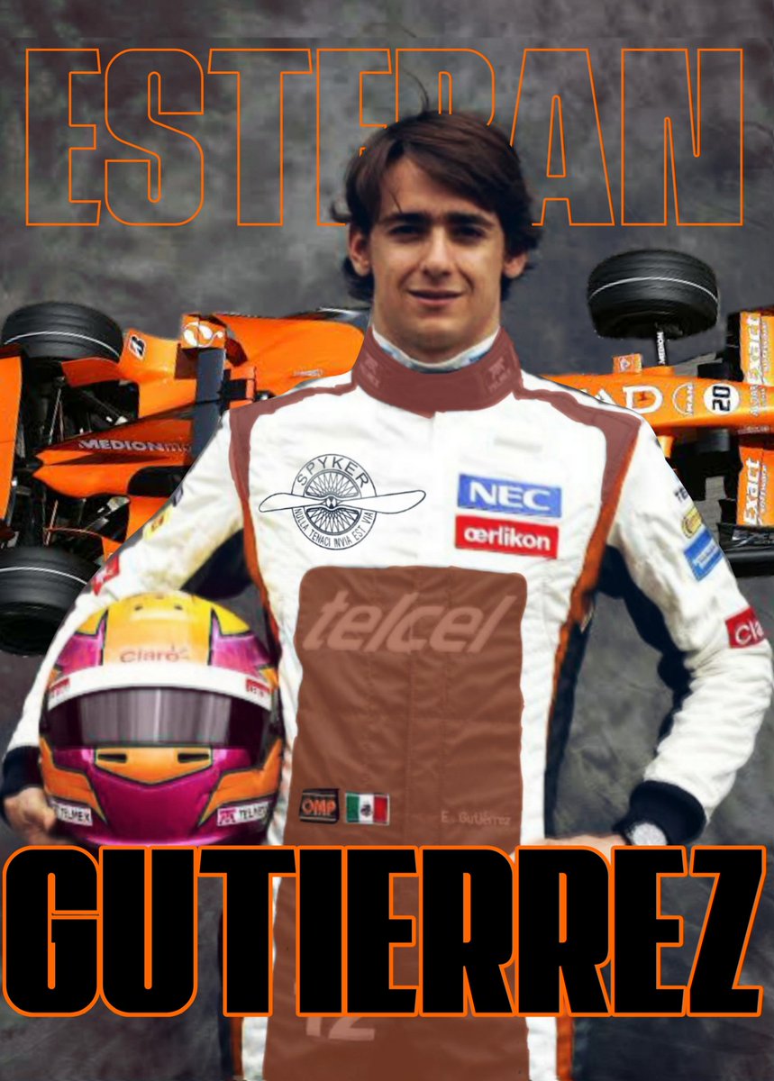 ESTEBAN GUTIERREZ!!!! O mexicano novato vai estrear na F1 no nosso time! Van der Garde sai depois de uma boa temporada, e só temos a agradecer, mas chegou a hora de mudarmos de área e contratarmos um grande piloto pra nosso equipe. Ele já aparece uniformizado na foto, se liga aí!