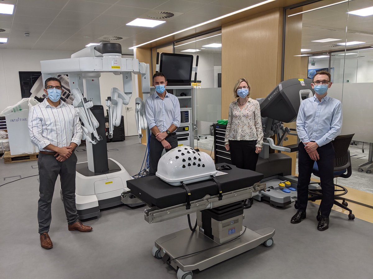 IntuitiveBen's tweet image. Great to have Marianne Sampson, Jim Ramus and Mohammed Hamdan from @RBNHSFT at Intuitive UK HQ to see how Da Vinci advanced technologies can further enhance their leading robotic bariatric program!
 
#futureofsurgery #transformingsurgery #davincisurgery @IntuitiveSurg