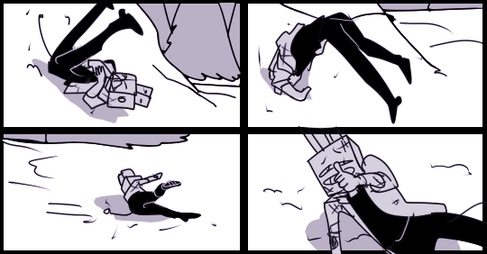 I make serious art for my comic 
