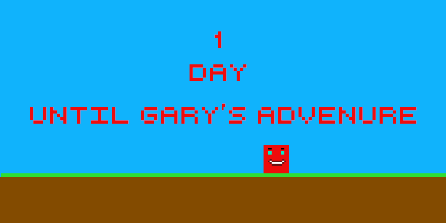 RedGameProduc's tweet photo. There's only one day until the full version of Gary's Adventure is released! You can play the demo right now: https://t.co/v2Bj29jlTM #IndieGameDev #indiegame 
#indiedev #unity2d https://t.co/mnaHg6W1en
