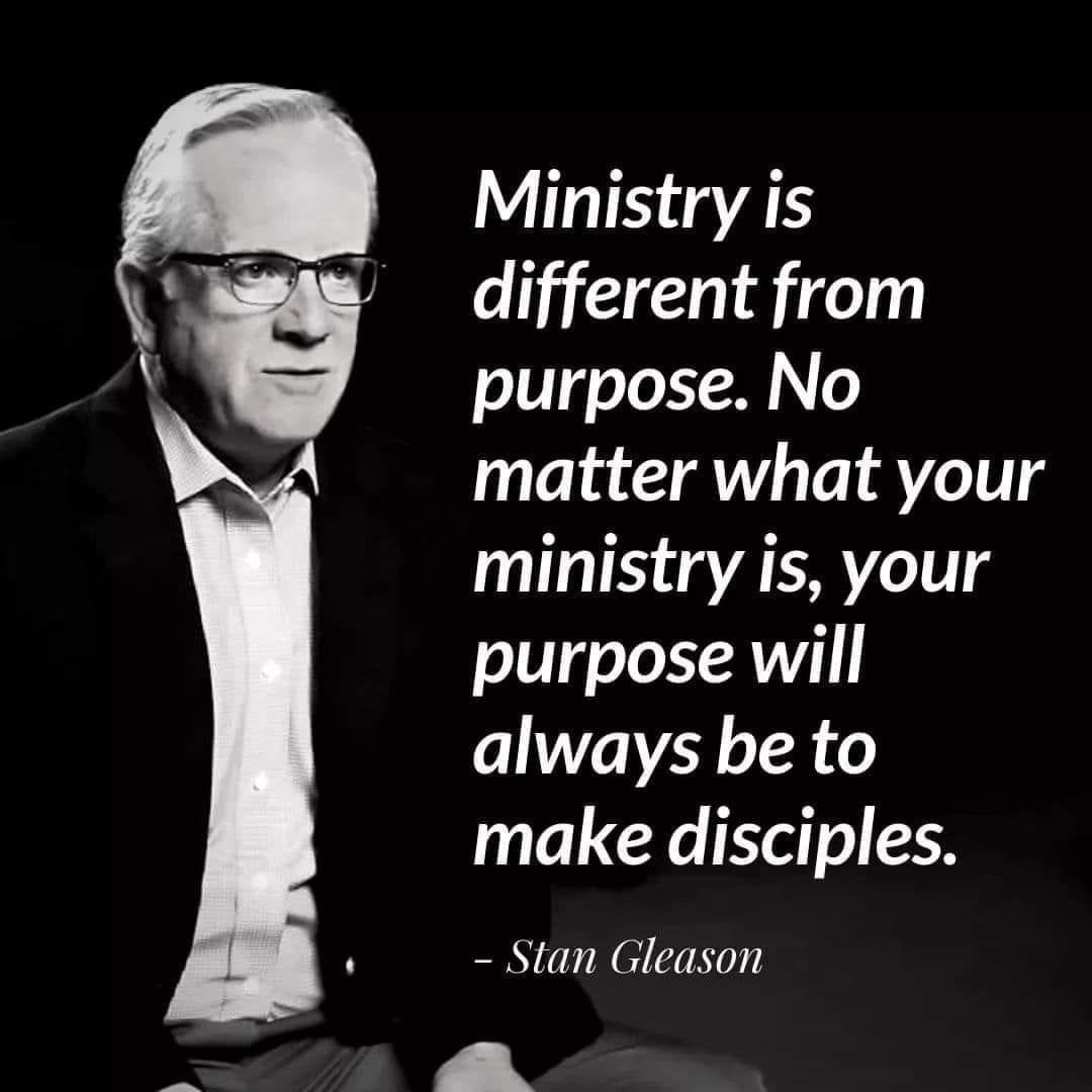 FiestaTennessee's tweet photo. "El ministerio es diferente del propósito. No importa cuál sea tu ministerio, tu propósito siempre será hacer discípulos.”
 Rev. Stan Gleason https://t.co/bAEf2mJsoS