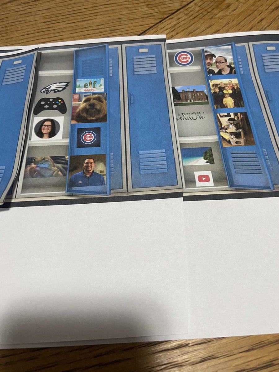 jawesomebaker's tweet photo. My students virtual lockers look amazing!  Looking forward to the presentations of them next week!  #wearelombard #seastheday #thisis205 https://t.co/RDutBQts9G