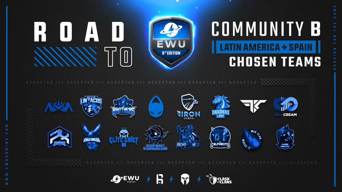 📣 Estos son los equipos de Latam y España que se preparan para el mambo 😎🤙🏻

🔥A darse caña y que clasifique el mejor 💪🏻🤩