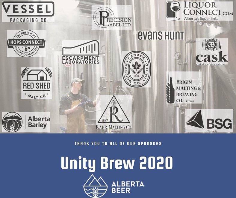 redshedmalting's tweet photo. Excited to be a part of the Unity Brew again! Each year this collaborative brew celebrates Alberta ingredients, Alberta beer and the Alberta craft beer community! Cheers to Alberta 🍻 @AltaBrewers #alberta #unitybrewab #abbeerweek #abbeer #abcraft #abmalt #abhops #redshedmalting https://t.co/KGJxNAfIvT