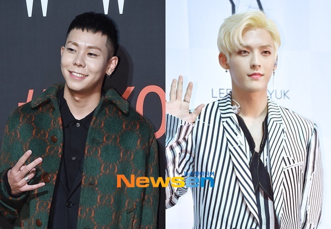 theseoulstory's tweet photo. Loco and BTOB Minhyuk, who joined the military as conscripted police officers on February 7 last year, will be discharged today September 12

Source: https://t.co/PE5FN7dEt7 https://t.co/fRngeUF2kH