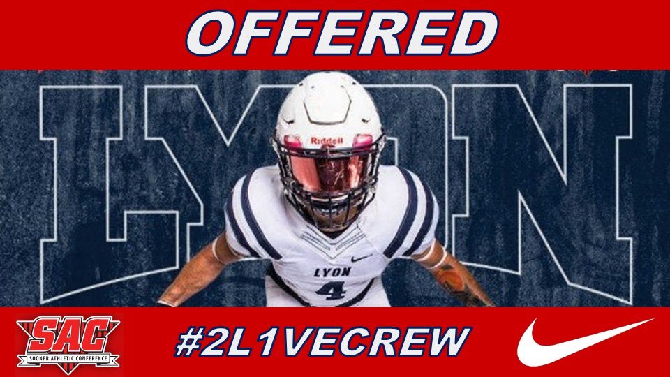 charl3s13's tweet image. #AGTG Very blessed and very excited to announce that I have recieved an offer from Lyon College!⚡️🔴🔵@CoachLawhorn @LyonScotsFball @EarlGill10 @Jeff_XOS @JaidTaylorLive @MyRecruitBoard @EatScouting @_SavageAP