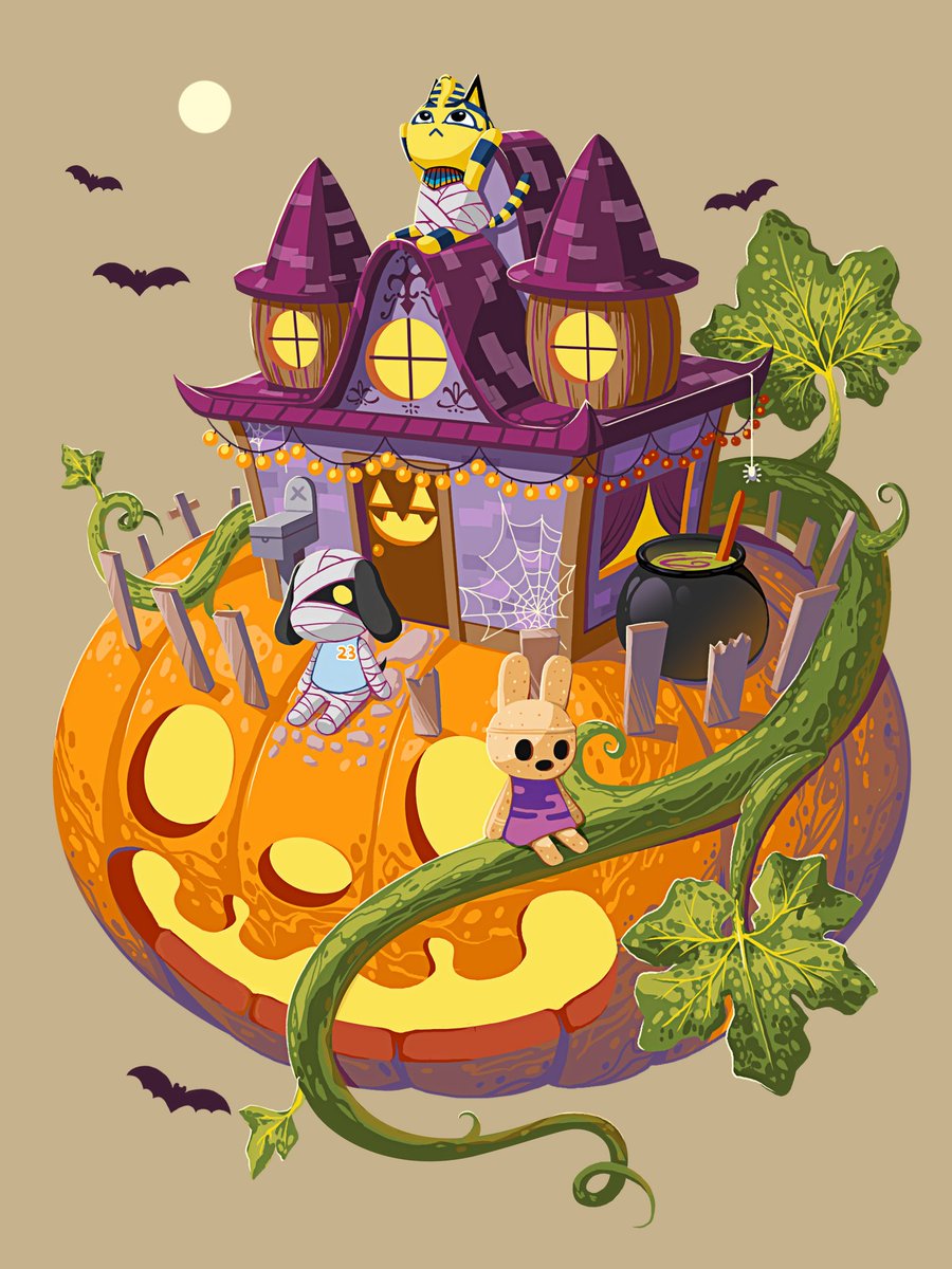 Animal Crossing print made by me spam time 😃 #AnimalCrossingNewHorizions #animalcrossingart