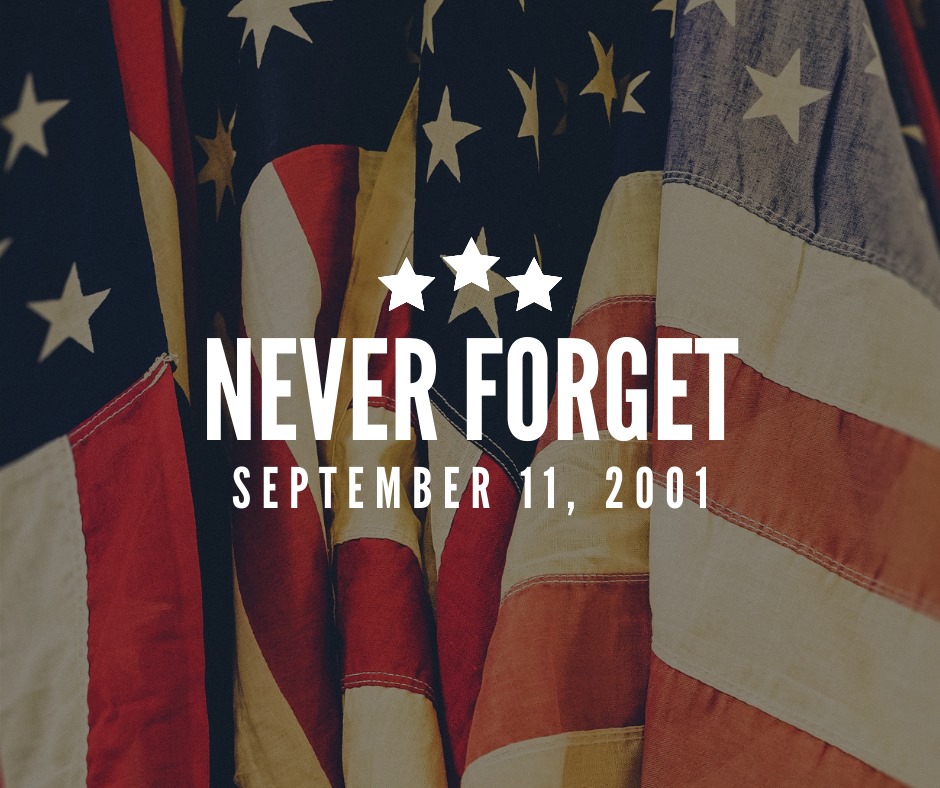 Today, we remember the lives lost 19 years ago and honor the bravery of our first responders. #NeverForget911