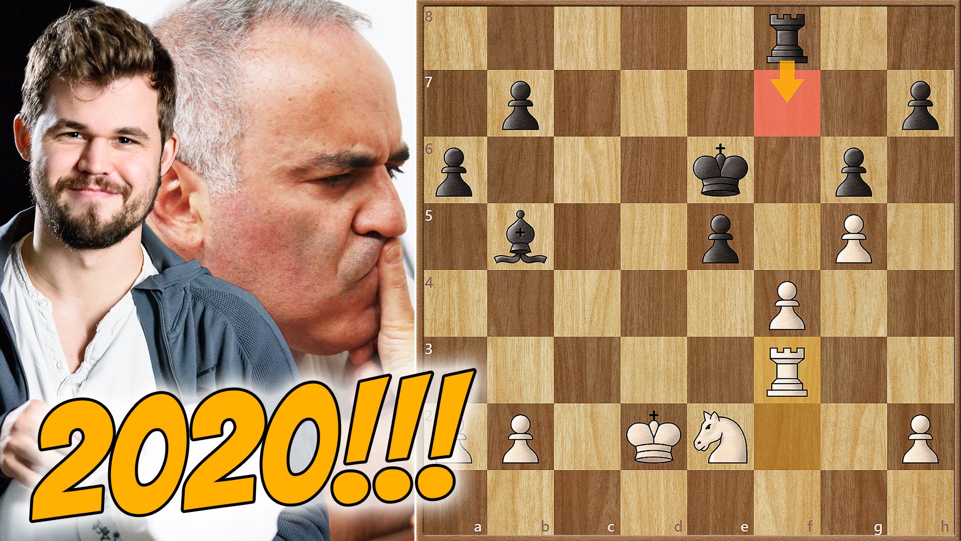 agadmator on X: Garry Kasparov vs Magnus Carlsen!