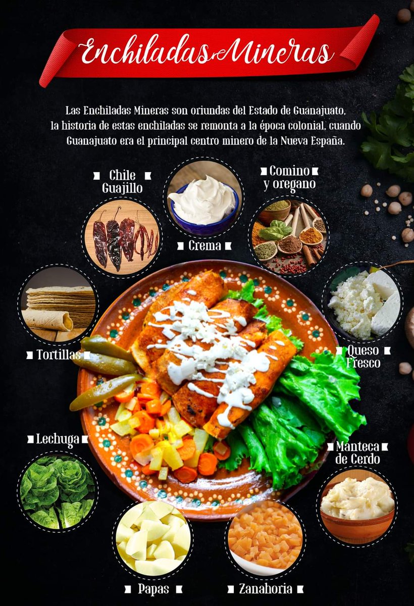 Guanajuato México on Twitter "😉 No dejes para mañana las enchiladas