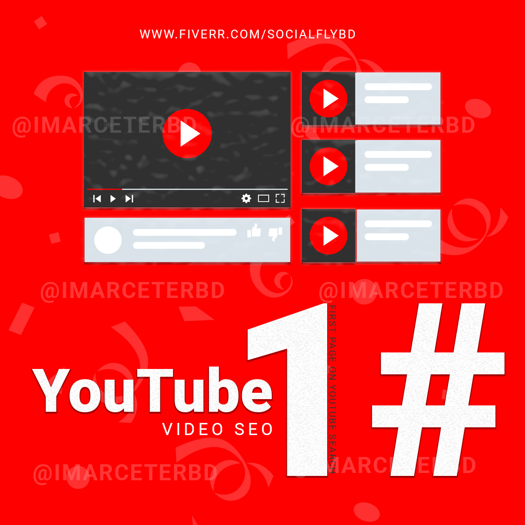 saifulitdm's tweet image. Rank your YouTube video on the first search page within a day and get more views. 

✔ ORDER ME NOW: fiverr.com/share/B8dl1G

#youtubeseo #videorank #videomarketing #youtubemarketing #youtubepromotion #viralvideo #seoexpert #videoseo #socialflybd #imarceterbd #freelancer